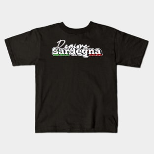 Regione Sardegna --- Retro Design Kids T-Shirt